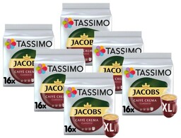 ZESTAW - Kapsułki Tassimo Jacobs Caffe Crema Classico