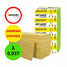 Wełna mineralna Isover Aku Płyta 0,037 gr 5cm