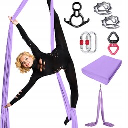 Szarfa akrobatyczna aerial silk chusta wielofunkcyjna 6 m
