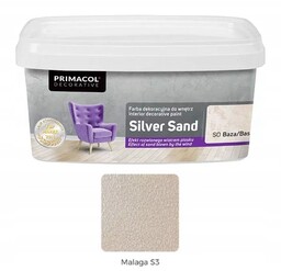 Primacol Farba Silver Sand 1L Malaga S3
