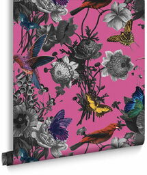 Tapeta dekoracyjna Graham&Brown Curiosity JARDIN MAGENTA 106429