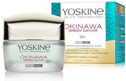 YOSKINE_Okinawa Green Caviar 50+ japoński glow-lifting krem rozprasowujący