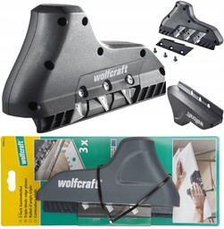 Profesjonalny Strug Do Krawędzi Płyt gipsowych Wolfcraft Ergonomiczny