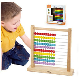 Viga Toys, drewniane liczydło