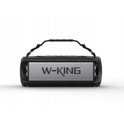 W-KING Głośnik bezprzewodowy Bluetooth D8 czarno -srebrny