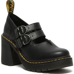 Dr. Martens Damska platforma Eviee, czarna Sendal, 9