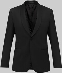 marynarka smokingowa pellizzano czarny slim fit