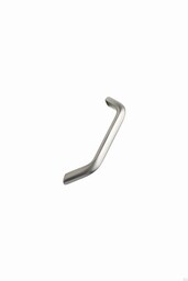 Uchwyt meblowy podłużny Space 128 Aluminiowy Srebrny