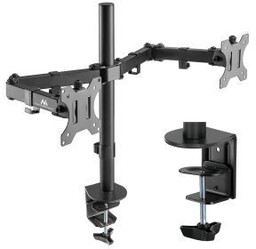 MACLEAN UCHWYT BIURKOWY NA 2 MONITORY LCD MC-884