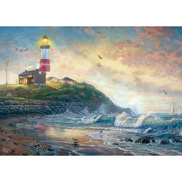 Schmidt Spiele 58797 Latarnia morska nadziei, Thomas Kinkade,