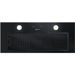 Okap do zabudowy Globalo Laizeno 70.1 Black Czarny