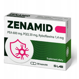 S-LAB Zenamid 30 kapsułek PEA PQQ Ryboflawina
