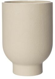 Ernst - Białą donica ceramiczna Naturvit 15x21