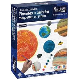 EXPLORA - Gipsowe Planety do Malowania - Astronomia
