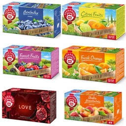 Teekanne zestaw 6 herbat owocowych (120 torebek)