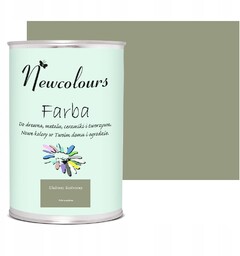 Farba akrylowa Newcolours 900 ml Ulubiony Szałwiowy
