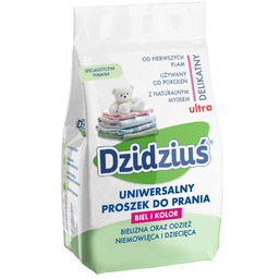DZIDZIUŚ Uniwersalny proszek do prania Biel i Kolor
