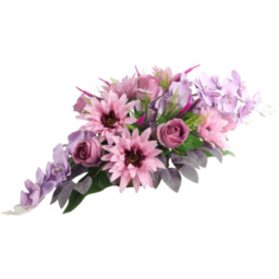 Stroik w podłużnej misie róża storczyk 85 x