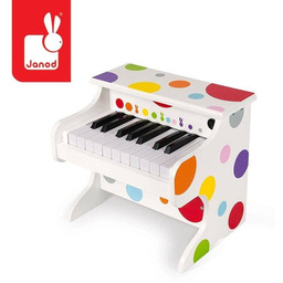 Elektroniczne pianino Confetti J07618- Janod, zabawki muzyczne