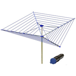 Suszarka Ogrodowa Mocna Metalowe Obejmy Kotwa