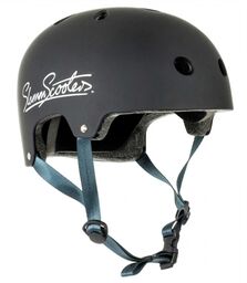 Slamm Logo kask skate Black