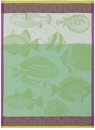 Le Jacquard Fran ais Ściereczka kuchenna Moorea Green