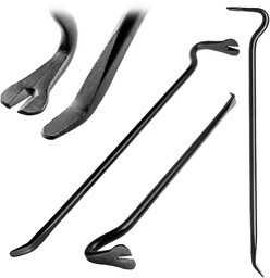 Łom wygięty Bazzari 80cm