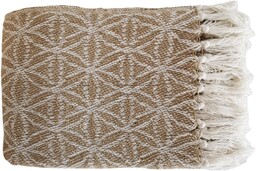 Koc do jogi joga naturalny 100% bawełniany 150x200