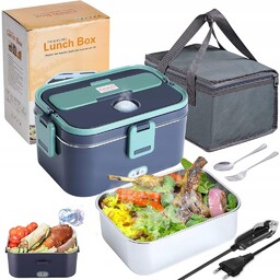 Elektryczny Lunchbox Podgrzewacz Jedzenia Pojemnik Łatwy Do Przenoszenia