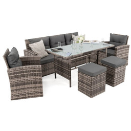 Zestaw mebli ogrodowych z technorattanu MONAKO J-2326 BIG