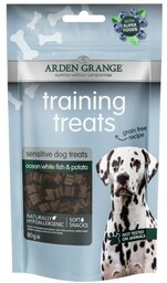 Przysmaki bezzbożowe Arden Grange Sensitive 80g biała ryba