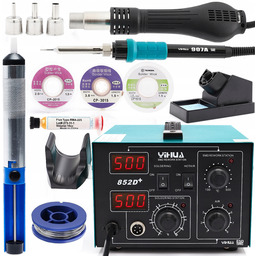 Stacja Lutownicza Hot Air Yihua 852D+ 740W Plecionka