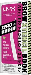 Nyx Professional Makeup Thick Brows Stencil Book Szablony