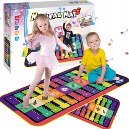 MATA DO TAŃCZENIA MUZYCZNA ELEKTRONICZNA PIANINO GRA