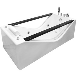 Wanna z hydromasażem prostokątna 170x80 cm MO-0011L
