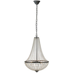 Markslöjd - GRÄNSÖ Żyrandol czarny 50 cm