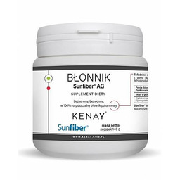 Kenay Sunfiber Błonnik pokarmowy rozpuszczalny, 140 g