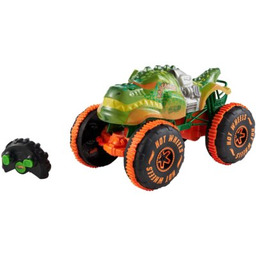 Hot Wheels Samochód zdalnie sterowany Monster Trucks Rageasaur
