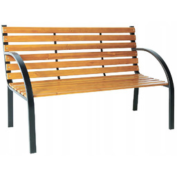 Edinos Ławka ogrodowa z oparciem F4-G71