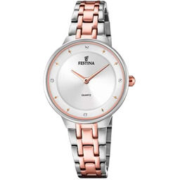 Zegarek Damski Festina F20626-1 CYRKONIE srebrny