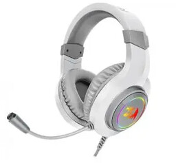 Redragon Hylas H260 RGB Biały Nauszne Biały Słuchawki