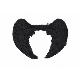 Skrzydła anioła czarne 96 x 75 cm