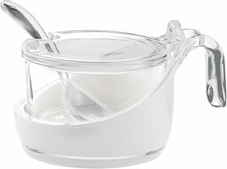Guzzini - Glam/Vintage, dwukolorowy parmezan z łyżeczką