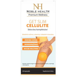 NOBLE HEALTH Get Slim Cellulite, 30 kapsułek
