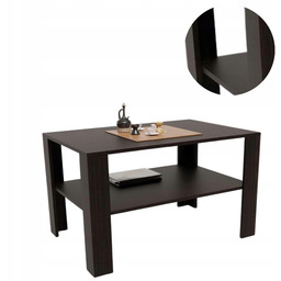 Ława 100x68 EX3 wenge duży stolik kawowy