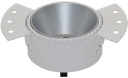 Maytoni Downlight lampa sufitowa Share DL051-01-GU10-RD-WS biała srebrna