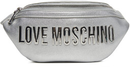 Saszetka nerka LOVE MOSCHINO JC4195PP1MKD196B Srebrny