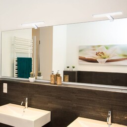 Müller-Licht Kinkiet Marin, chromowy / srebrny, łazienka, aluminium