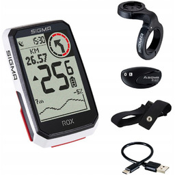 Sigma Rox 4.0 Licznik Komputer Gps Czujnik Tętna