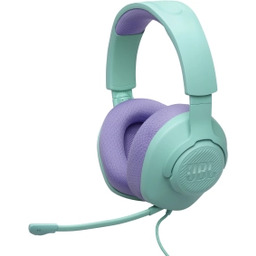 JBL Quantum 100M2 Nauszne Turkusowy Słuchawki przewodowe